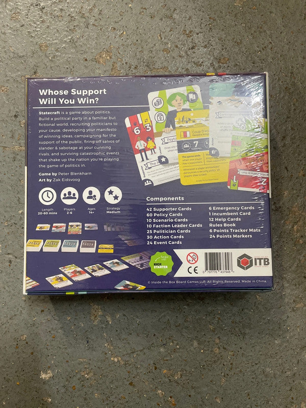State Craft Board Game
