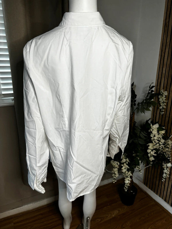 White office blouse