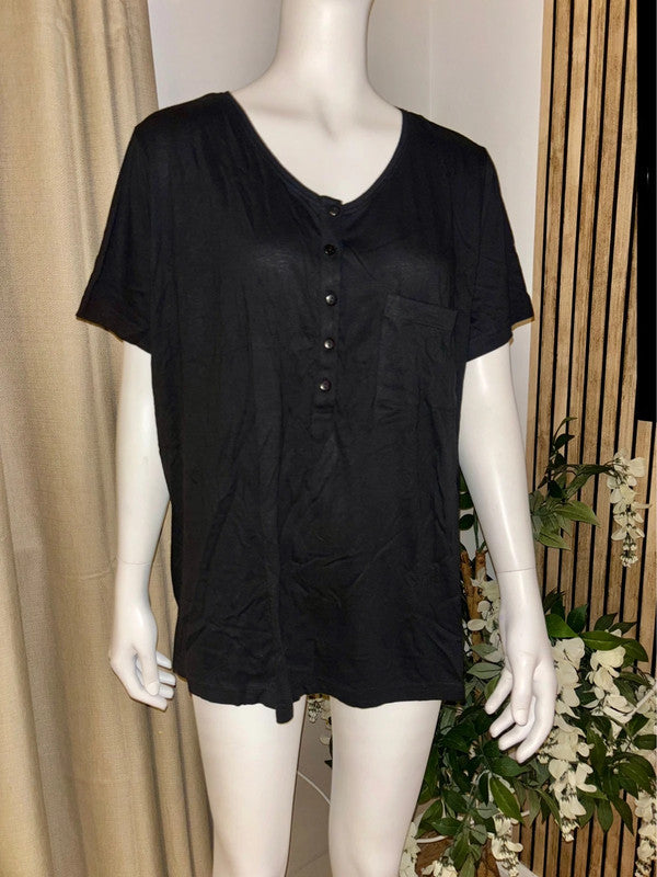 Rainbow Black Top Size XL RRP £17