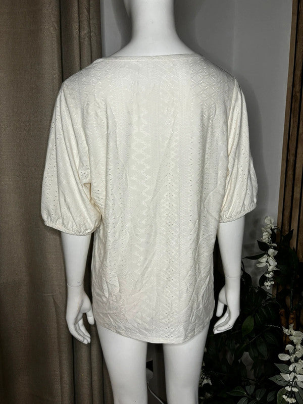 Vivance Short Sleeve Top Size 14/16 RRP £29