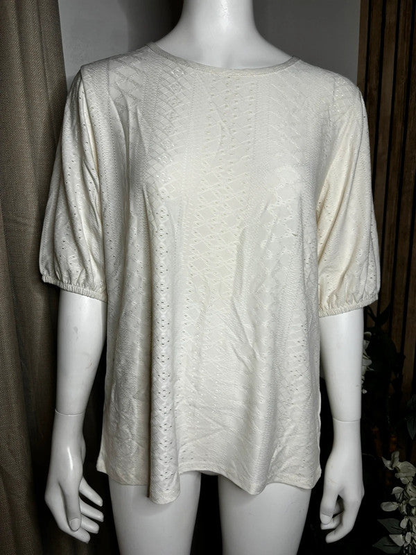 Vivance Short Sleeve Top Size 14/16 RRP £29