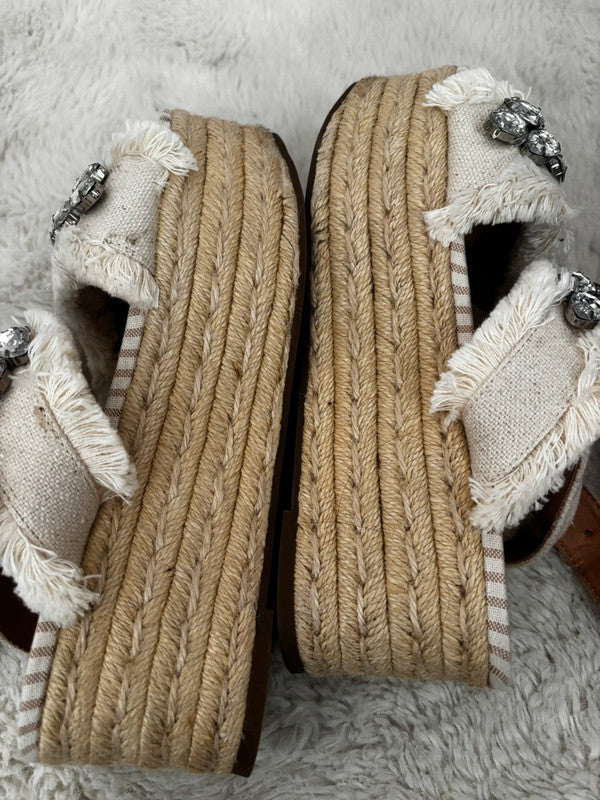 Zara platform sandals size 5
