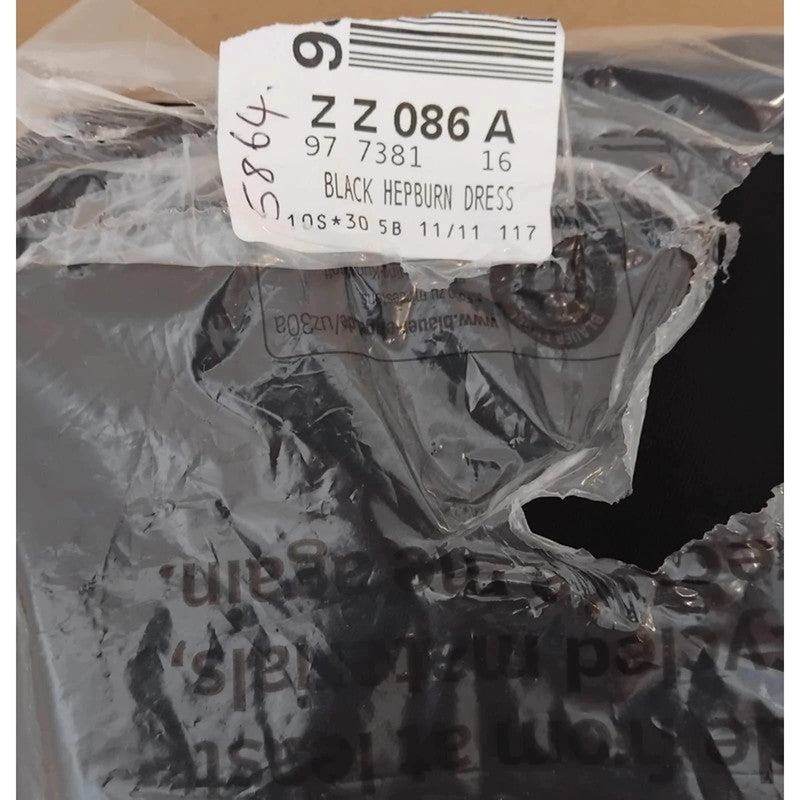 Black Hepburn Dress By Bonprix Size 16 RRP £45 Item 5864