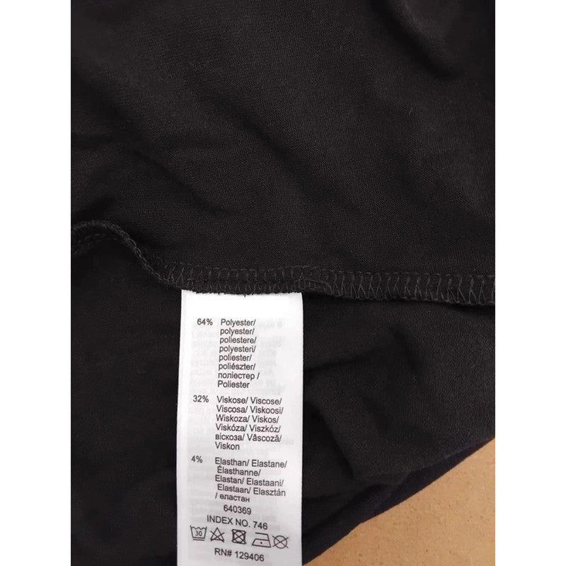 Black Waterfall Cardigan By Rainbow Size XL RRP £18 Item 5881