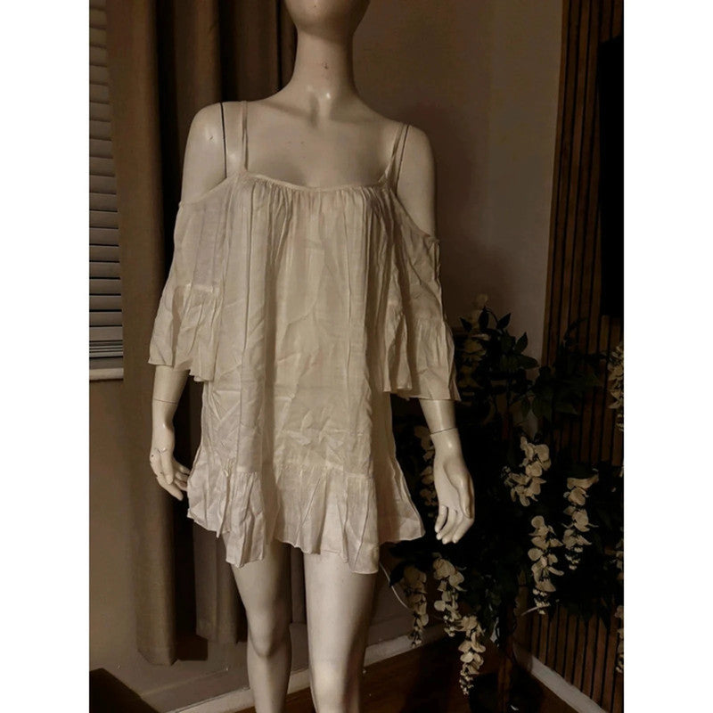 New Buffalo White Blouse With Tags Size 18 RRP £28