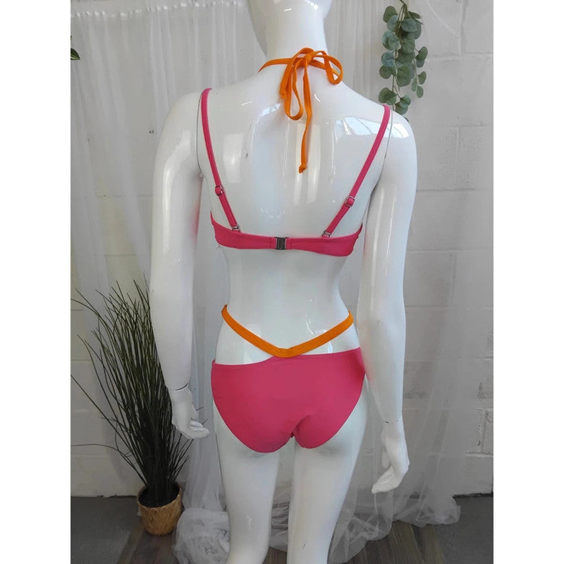 New Rainbow Bikini Set Size 12 (34B) Item 6129