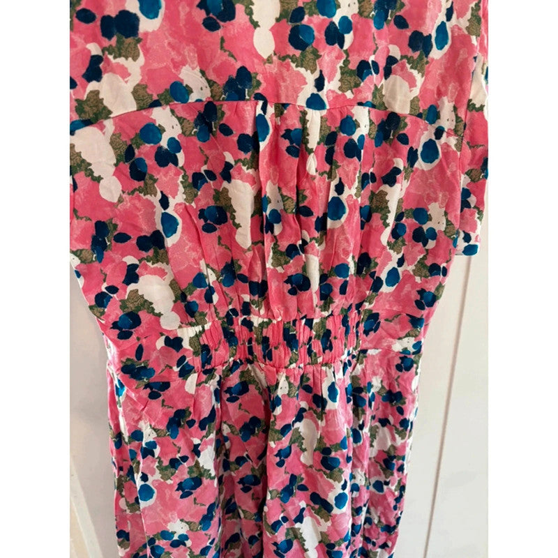 Rainbow Linen Dress Size 26 RRP £45