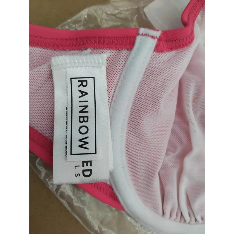 New Rainbow Bikini Set Size 12 (34B) Item 6129