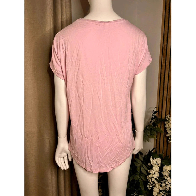 Rainbow Pale Pink T-Shirt Size S RRP £20