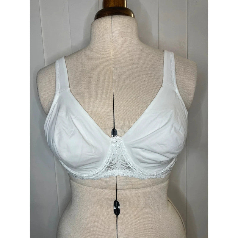 Bonprix White T-Shirt Bra With Underwire Size 38D