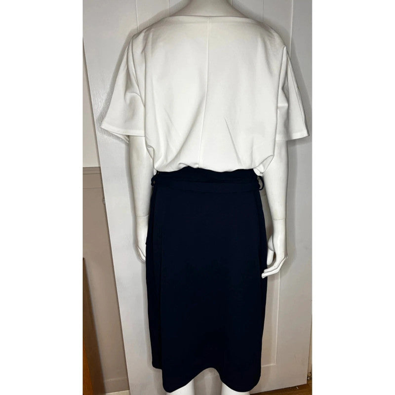 Bonprix Ivory Two Tone Dress Size L RRP £55