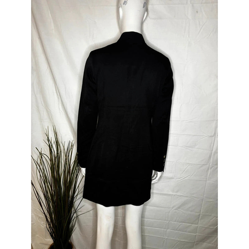 Bonprix Black Frock Coat Size 12 RRP £59