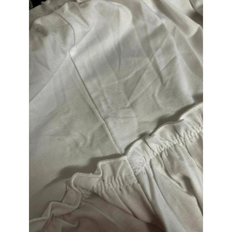 Rainbow White Jersey Skirt Size S RRP £15