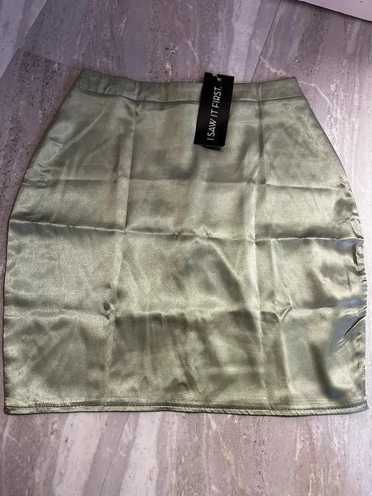 Satin skirt