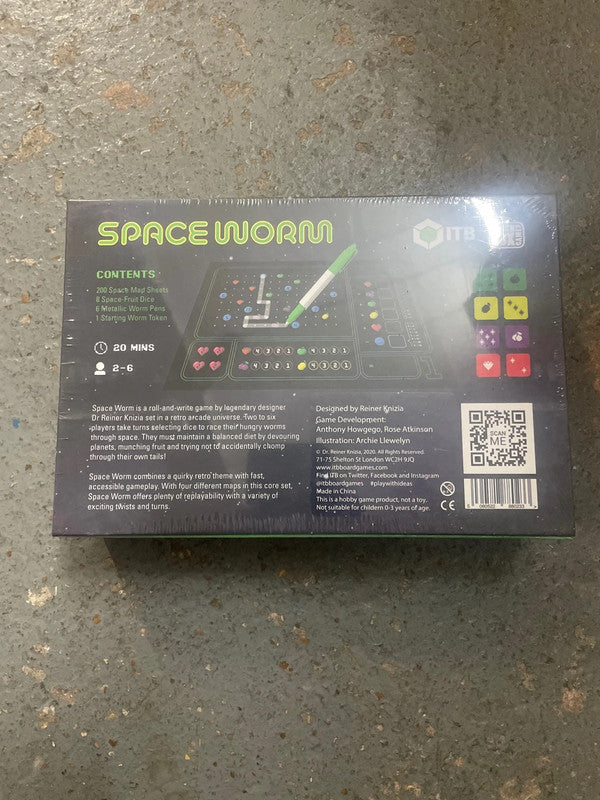 Space Worm Board Game