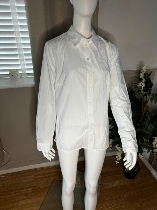 White office blouse