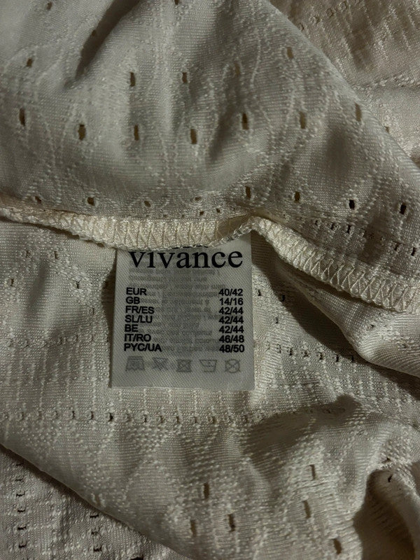 Vivance Short Sleeve Top Size 14/16 RRP £29
