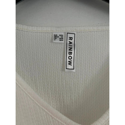 White boat neck top