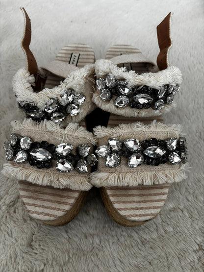 Zara platform sandals size 5