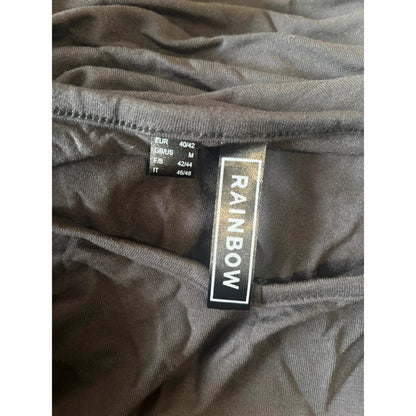 Black Top By Rainbow Size 12-14 RRP £20 Item 5543