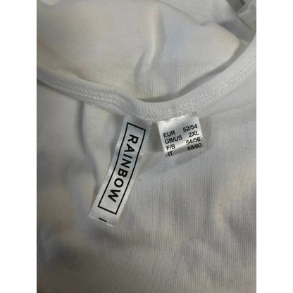 Rainbow X2 Vest Tops Size XXL RRP £20 Item 5591