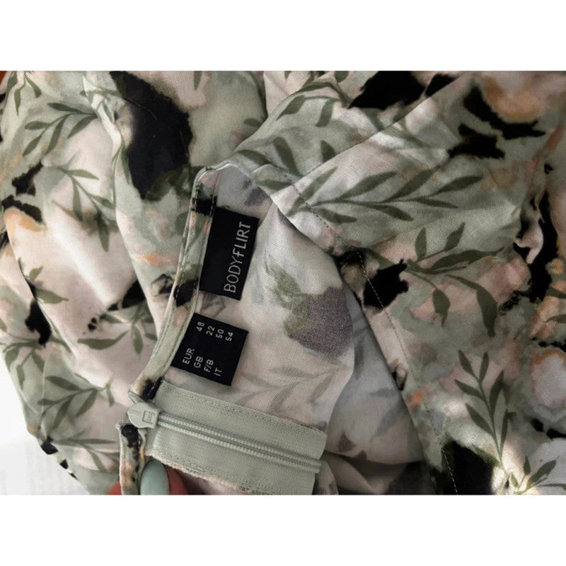 Seagrass Maxi Dress By Bodyflirt Size 22 RRP £45