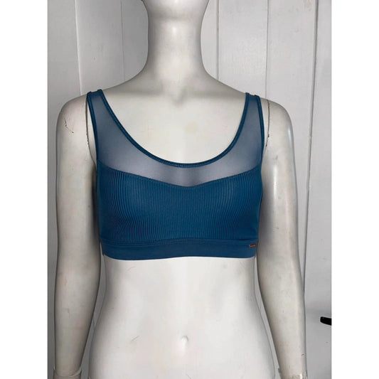 Blue Feel comfort Sports Bra Size  10 RRP £15 Item 5454