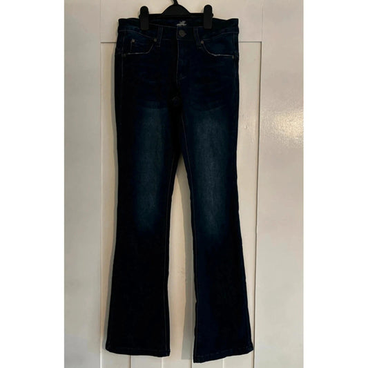 Arizona Dark Blue Flare Jeans Size 10 RRP £50