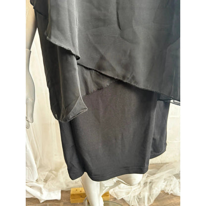Black Bodyflirt Mid Length Dress Size M RRP £38 Item 5695