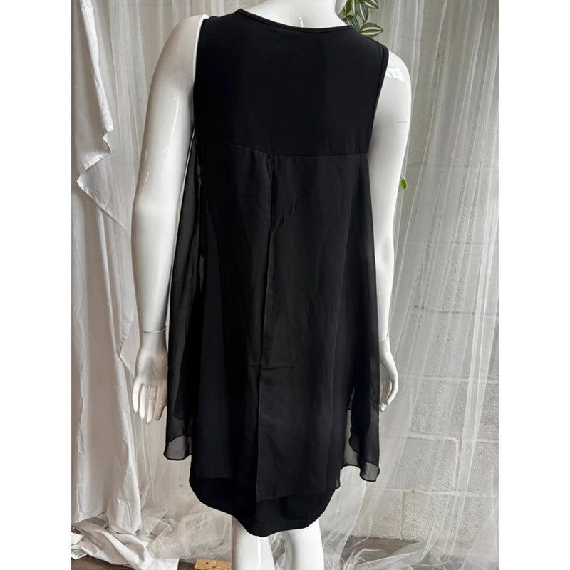 Black Bodyflirt Mid Length Dress Size M RRP £38 Item 5695