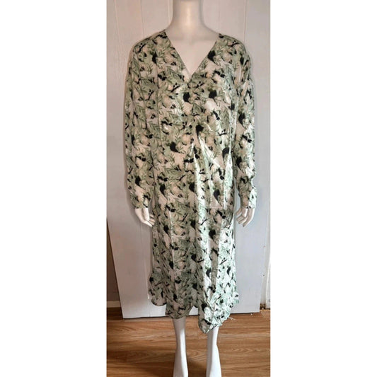 Seagrass Maxi Dress By Bodyflirt Size 22 RRP £45