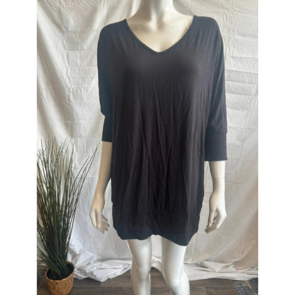 Black Top By Rainbow Size 12-14 RRP £20 Item 5543
