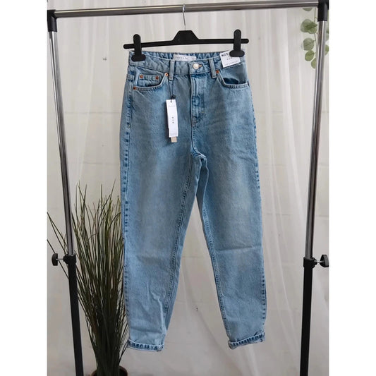 New Topshop MOM Jeans With Tags Size W25 L32 RRP £46 Item 5972