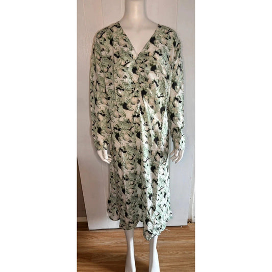 Seagrass Maxi Dress By Bodyflirt Size 22 RRP £45