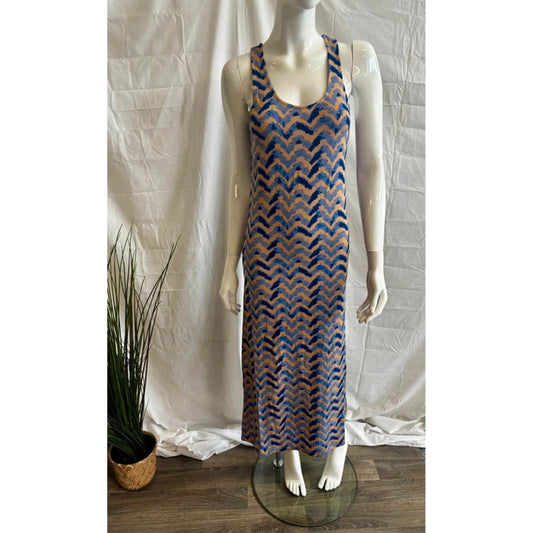 Rainbow Maxi Dress Size XS RRP £45 Item 5590