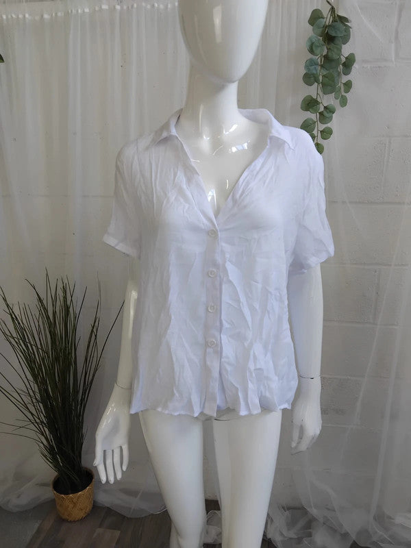Vivance White Blouse Size 20 RRP £28 Item 6193
