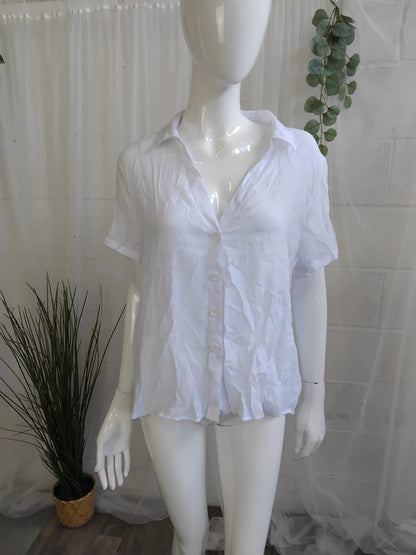 Vivance White Blouse Size 20 RRP £28 Item 6193