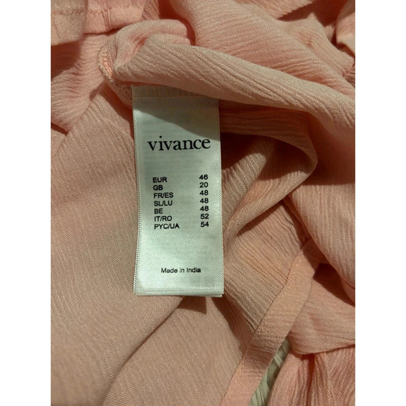 Vivance Pink Blouse Size 20 RRP £35