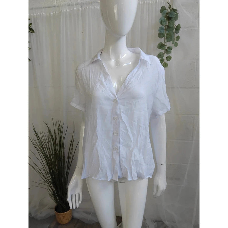 Vivance White Blouse Size 20 RRP £28 Item 6193
