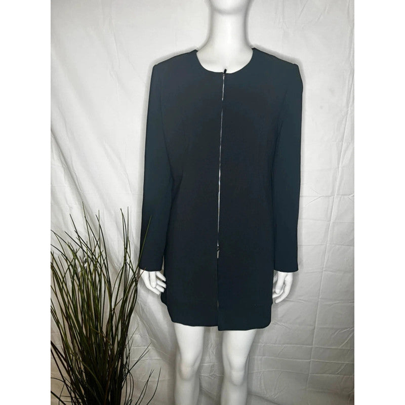 Bonprix Zip Up Frock Coat Size 14 RRP £45