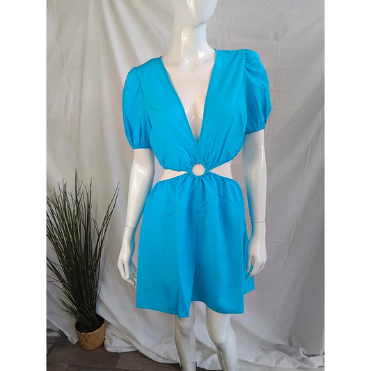 New Pieces Cut Out Playsuit Size M With Tags RRP £30 Item 5850