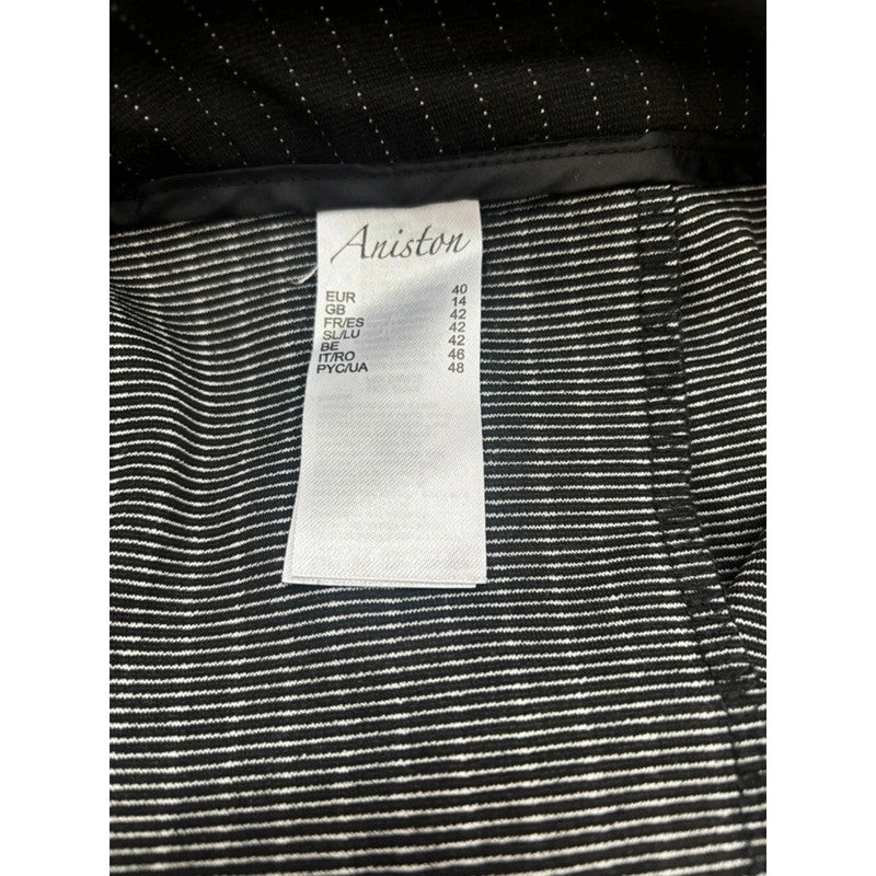 Aniston Smart Trousers Pinstripe Detail Size 14 RRP £30 Item 6204
