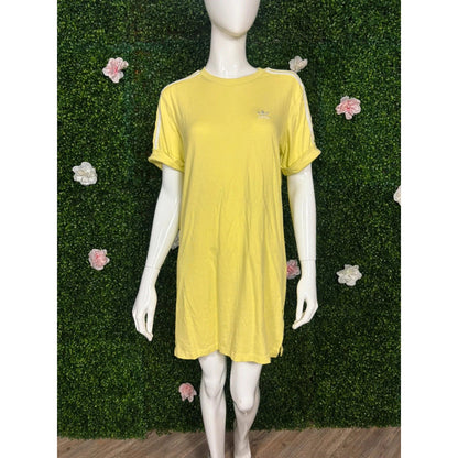 Adidas Bright Green T Shirt Dress Size 12 Item 6234