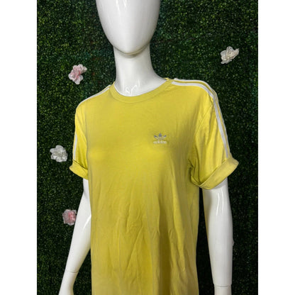 Adidas Bright Green T Shirt Dress Size 12 Item 6234