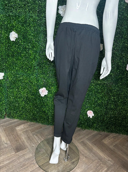 Aniston Black Trousers Size 16R RRP £38 Item 6290