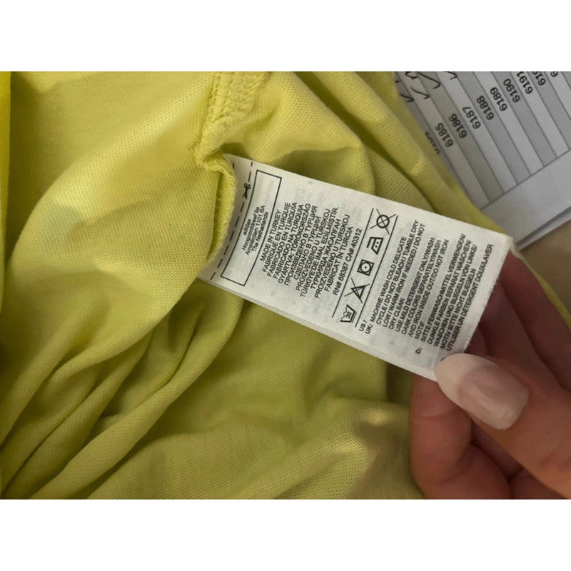 Adidas Bright Green T Shirt Dress Size 12 Item 6234