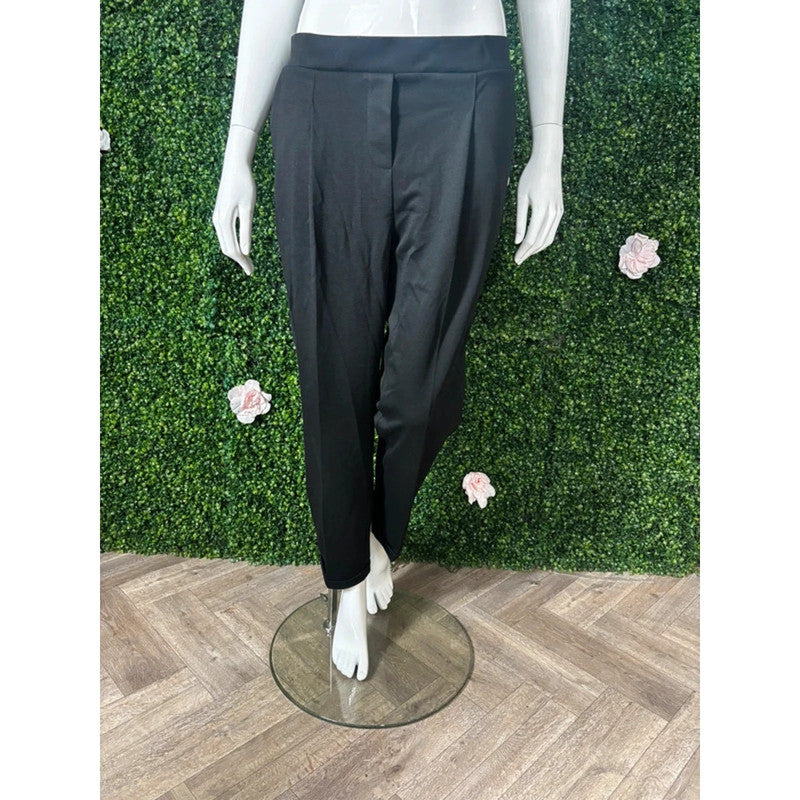 Aniston Black Trousers Size 16R RRP £38 Item 6290