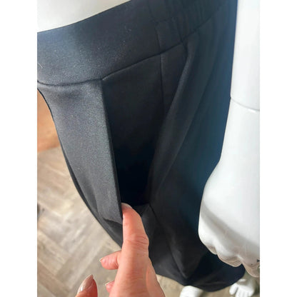 Aniston Black Trousers Size 16R RRP £38 Item 6290