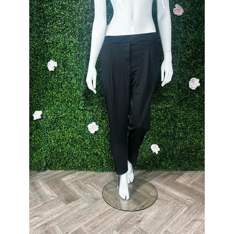 Aniston Black Trousers Size 16R RRP £38 Item 6290